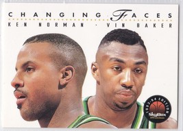 M) 1993-94 Skybox Basketball Trading Card - Changing Faces - Norman Baker #306 - £1.47 GBP