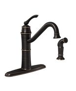Moen High-Arc Kitchen Faucet with Side Spray - $244.93 CAD