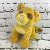 Vintage Lion Plush Golden Brown African Wildlife Stuffed Animal Soft Toy - $14.84