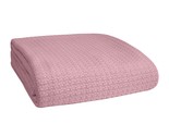 100% Cotton Bed Blanket, Breathable Bed Blanket Twin Size, Cotton Therma... - $51.99