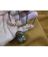 (PP31-16) Real Jumbo MOOSE POOP doo doo turd nugget NECKLACE weird fun a... - $25.50 CAD