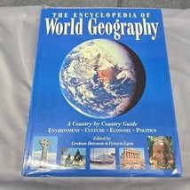 The Encyclopedia Of World Geography 1993 Barns And Nobel Hardcover Dust Jacket - £11.40 GBP