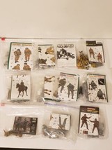 Dragon 1/35 Soldier Model Figures Lot Of 11 Kits Tamiya Verlinden - $99.95