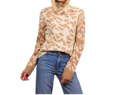 Central Park West lola animal t-neck top for women - size XS - £80.54 GBP