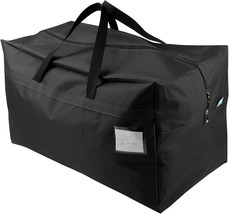 100L Oversize Ornament Water Resistant Tote Storage Bag with Carry Handles Compa - £27.75 GBP