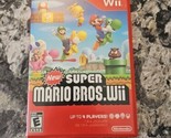 New Super Mario Bros. Wii (Nintendo Wii, 2009) - $24.75