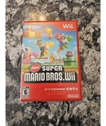 New Super Mario Bros. Wii (Nintendo Wii, 2009) - $24.75