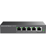 Grandstream GS-GWN7700P 5 Ports Unmanaged Gigabit Switch w 4 PoE Ports - $59.94 CAD
