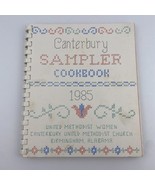 Canterbury Sampler Cookbook 1985 United Methodist Women Canterbury Metho... - $16.83