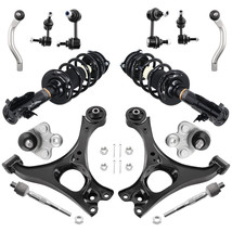 Front Complete Struts w/Coil Spring Control Arms Assembly for 06-11 Honda Civic - $217.34