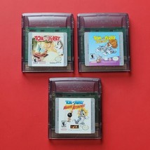 Game Boy Color Tom and Jerry Original Mouse Attacks Hunt GBC Lot 3 Games - £34.16 GBP