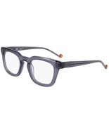 New PURE P-7006 020 Crystal Charcoal Grey Eyeglasses 47/22/140 - $1,456.95 MXN