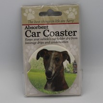 Super Absorbent Car Coaster - Dog - Greyhound - £4.31 GBP