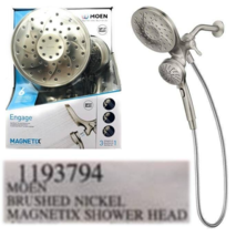 Moen #26010SRN Engage Handheld Showerhead w/Magnetix - COSTCO#1193794, USED - £35.62 GBP
