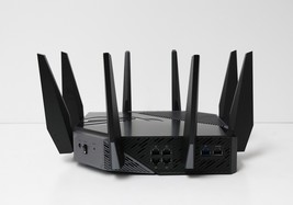 ASUS ROG Rapture GT-AXE11000 Wi-Fi 6E Router - Black image 6