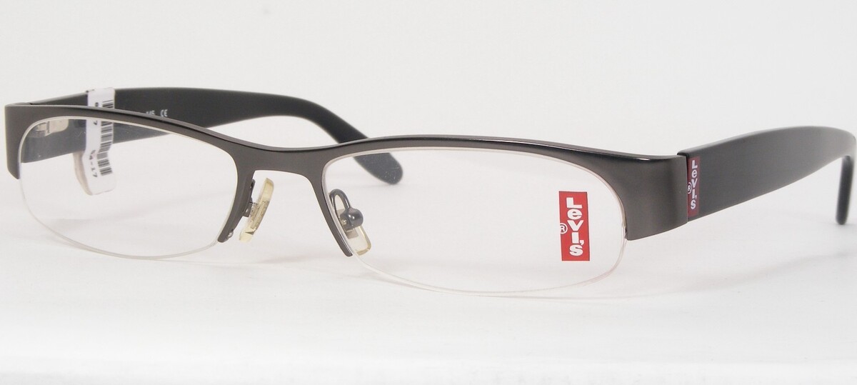 Gafas De Sol Levi&#39;s LS3504 A011 Gunmetal /Negro Únicas Montura 54-17-145mm - $85.81