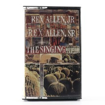 The Singing Cowboys Rex Allen Jr. &amp; Sr. (Cassette Tape, 1995 Warner BMG) 4-45935 - £7.01 GBP