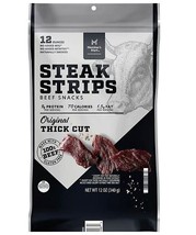 Member&#39;s Mark Beef Steak Strip Original Extra Thick Cut  12 oz New Prese... - $17.90
