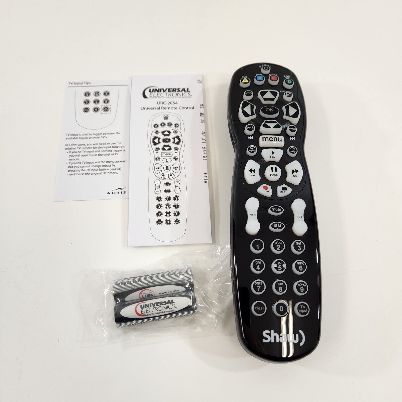 Shaw Cable Gateway Remote Control URC-2054 BC2 Original OEM Universal NEW