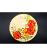 Pier 1 Imports &quot;Olivia&quot; Pattern Salad Plate Red Poppies Set of 4 9 Inch ... - $920.82 MXN