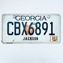 2015 United States Georgia Jackson County Passenger License Plate CBX6891 - £6.60 GBP