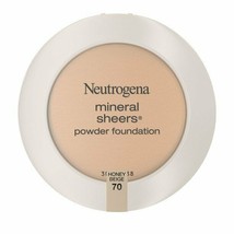 Neutrogena Mineral Sheers Powder Foundation, Honey Beige 70, 0.34 oz.. - £20.56 GBP