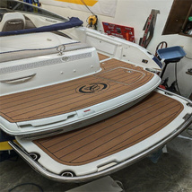 2015 Cobalt R7 Swim Platform Step Pad Boat EVA Foam Faux Teak Deck Floor... - £356.61 GBP