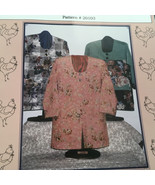 P3 designs loose fitting spring jacket pattern #20103 size xsmall  xxlarge - $19.75