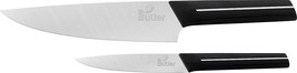 Kitchen Knife Set Combo Stainless Steel 2 Pc Set Chef Knife and Utility Knife - £27.45 GBP