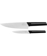 Kitchen Knife Set Combo Stainless Steel 2 Pc Set Chef Knife and Utility ... - £28.18 GBP