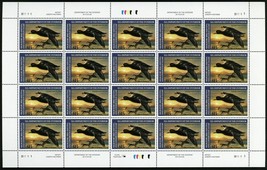 RW69, Mint VF Sheet of 20 $15.00 Duck Stamps Scarce! - Stuart Katz - $375.00