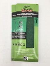 Gator ZIP Premium Sanding 60/80 Combo Grit Speed 10 Sheets 2 Pack New - $14.99