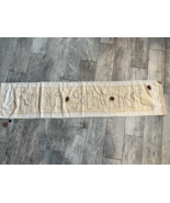 Primitive Country Farmhouse Star Table Runner Families Gather Here fLaW ... - $343.47 MXN