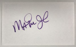 Magic Johnson Signed Autographed 3x5 Index Card #4 - Basketball HOF - £15.94 GBP