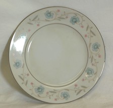 English Garden Platinum Bread &amp; Butter Plate Fine China of Japan - $16.82