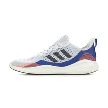 ADIDAS FLUIDFLOW 2.0 MEN&#39;S RUNNING SNEAKER SHOES FY5959 White/Black/Blu ... - £37.62 GBP