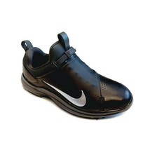 Nike Golf Tour Premier Golf Shoes Mens Size 7 AO2241-002 Black Silver Fastfit - £93.90 GBP