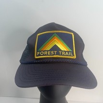 Forest Trail  Blue Mesh Snapback Trucker Cap Hat  K-Products - £15.57 GBP