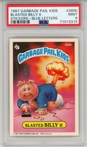 1987 Topps OS7 Garbage Pail Kids Series 7 Blased Billy Ii 260b Card Psa 9 Mint - £74.27 GBP