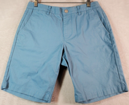 Lot of 2 Bonobos Shorts Mens Size 30 Blue &amp; Black 100% Cotton Slash Pockets - £19.48 GBP
