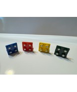 Multicolor Minifigure Magnet Stand Set OF 4 - $10.00