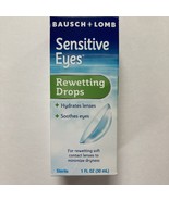 Bausch + Lomb Sensitive Eyes Rewetting Drops, 1 fl oz, Exp 11/2025 - €19,96 EUR