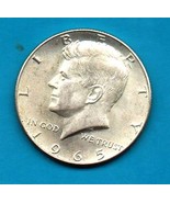 1965 Kennedy Halfdollar Circulated Very Good or Better - Silver - £3.99 GBP