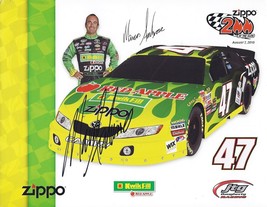 AUTOGRAPHED 2010 Marcos Ambrose #47 Red Apple Racing WATKINS GLEN RACE (... - $59.35