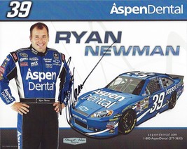 AUTOGRAPHED 2012 Ryan Newman #39 Aspen Dental Racing (Stewart-Haas) Signed Pi... - £46.68 GBP