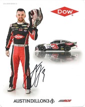 Autographed 2016 Austin Dillon #3 Dow Racing Team Limited Edition 1/3 (Childr... - £50.45 GBP