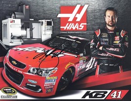 AUTOGRAPHED 2016 Kurt Busch #41 Haas Automation Racing (Sprint Cup Series) St... - £52.43 GBP