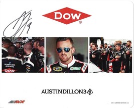 Autographed 2015 Austin Dillon #3 Dow Racing Team Limited Edition 2/3 Childre... - £44.66 GBP