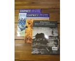 Lot Of (3) Osprey Military Journals (1)(2) (3)(5) (4)(1) - £24.76 GBP