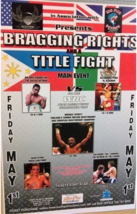 Bragging Rights: Balweg Bangoyan vs Alejandro Perez Boxing Poster, 17&quot; x 11&quot; New - £18.74 GBP